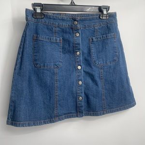 Denim skirt